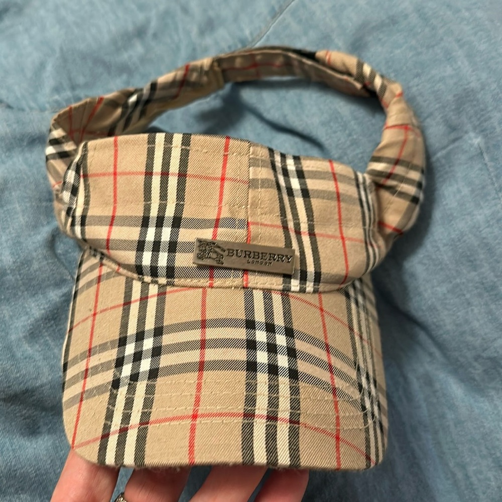 Just a plaid visor in Burberry plaid! Never even used.